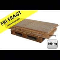 Limtræ pakke nr. 481. Fyrtræ - 100 kg assorteret leveres til døren fra Aktivslivern.dk